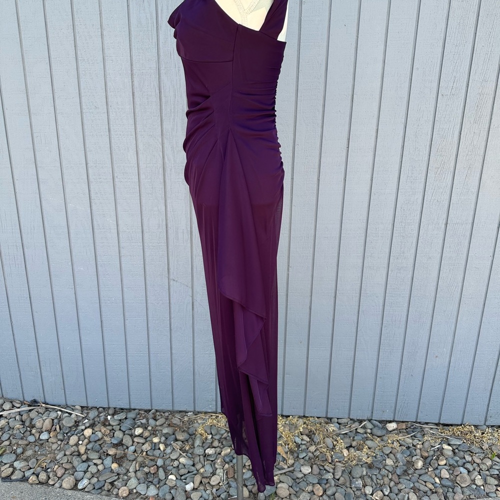 R & M Richards Purple Evening Gown - Picture 9 of 12